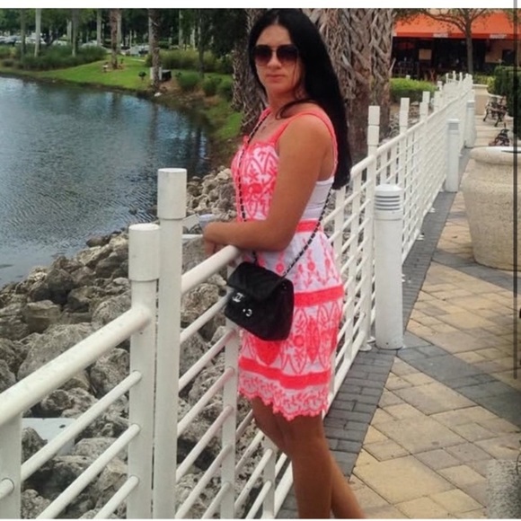 Yoana Baraschi | Dresses  Modern Romance Neon orange embroidery size S​ - Picture 2 of 7